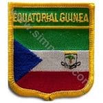 Equatorial Guinea Nakış İşleme Bayrak 8x6,5
