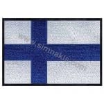Finland Nakış İşleme Bayraklar 8x5