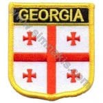 Georgia Nakış İşleme Bayrak 8x6,5