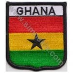 Ghana Nakış İşleme Bayrak 8x6,5