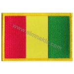 Guinea Nakış İşleme Bayrak 8x5