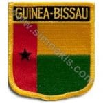 Guinea Bissau Nakış İşleme Bayrak 8x6,5