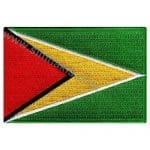 Guyana Nakış İşleme Bayrak 8x5