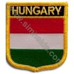 Hungary Nakış İşleme Bayrak 8x6,5