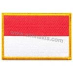 Indonesia Nakış İşleme Bayraklar 8x5