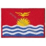 Kiribati Nakış İşleme Bayrak 8x5