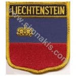 Liechtenstein Nakış İşleme Bayrak 8x6,5