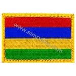 Mauritius Nakış İşleme Bayrak 8x5