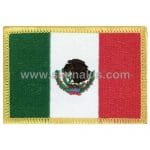 Mexico Nakış İşleme Bayrak 8x5