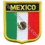 Mexico Nakış İşleme Bayrak 8x6,5