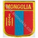 Mongolia Nakış İşleme Bayrak 8x6,5