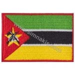 Mozambique Nakış İşleme Bayrak 8x5