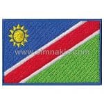 Namibia Nakış İşleme Bayrak 8x5