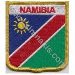 Namibia Nakış İşleme Bayrak 8x6,5