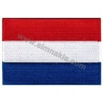Netherlands Nakış İşleme Bayrak 8x5