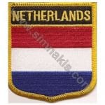 Netherlands Nakış İşleme Bayrak 8x6,5
