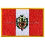 Peru Nakış İşleme Bayraklar 8x5