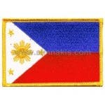 The Philippines Nakış İşleme Bayraklar 8x5