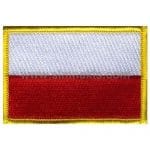 Poland Nakış İşleme Bayraklar 8x5