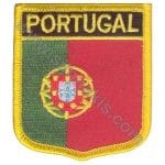 Portugal Nakış İşleme Bayrak 8x6,5