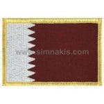 Qatar Nakış İşleme Bayraklar 8x5