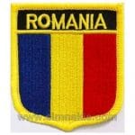 Romania Nakış İşleme Bayrak 8x6,5