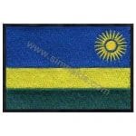 Rwanda Nakış İşleme Bayraklar 8x5