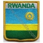 Rwanda Nakış İşleme Bayrak 8x6,5
