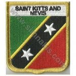Saint Kitts Nakış İşleme Bayrak 8x6,5