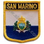 San Marino Nakış İşleme Bayrak 8x6,5
