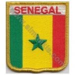 Senegal Nakış İşleme Bayrak 8x6,5