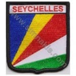 Seychelles Nakış İşleme Bayrak 8x6,5