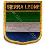 Sierra Leone Nakış İşleme Bayrak 8x6,5
