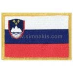 Slovenia Nakış İşleme Bayraklar 8x5