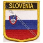 Slovenia Nakış İşleme Bayrak 8x6,5