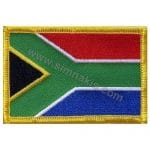 South Africa Nakış İşleme Bayraklar 8x5