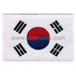 South Korea Nakış İşleme Bayraklar 8x5