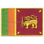Sri Lanka Nakış İşleme Bayraklar 8x5