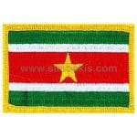 Suriname Nakış İşleme Bayraklar 8x5