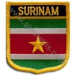 Suriname Nakış İşleme Bayrak 8x6,5
