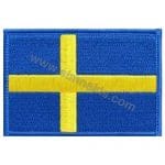 Sweden Nakış İşleme Bayraklar 8x5