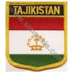 Tajikistan Nakış İşleme Bayrak 8x6,5