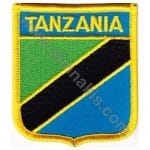 Tanzania Nakış İşleme Bayrak 8x6,5