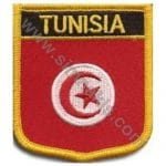 Tunisia Nakış İşleme Bayrak 8x6,5