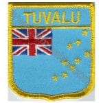Tuvalu Nakış İşleme Bayrak 8x6,5