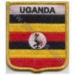 Uganda Nakış İşleme Bayrak 8x6,5