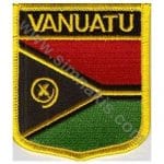 Vanuatu Nakış İşleme Bayrak 8x6,5