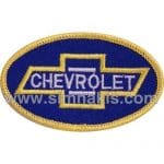 Chevrolet Nakış İşleme Arması Amblem Gold Lacivert 9x5,5