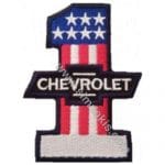 Chevrolet 1 Nakış İşleme Arması Amblemii 9x6,5 cm
