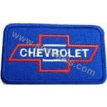 Chevrolet Nakış İşleme Arması Amblemi Mavi 9x5 cm
